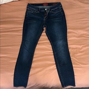 Lucky Brand Women's Dark Blue Skinny Jeans